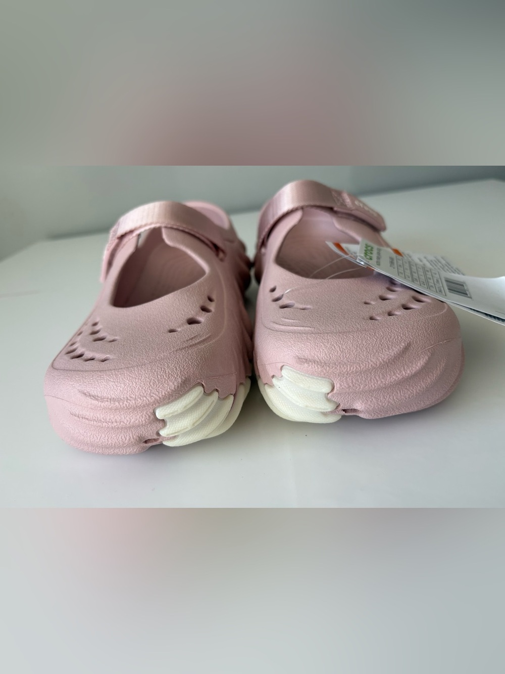 Crocs Echo Mary Jane Clog Pink Women’s Size 11 New With Tags Lightweight Comfort - Picture 4 of 12